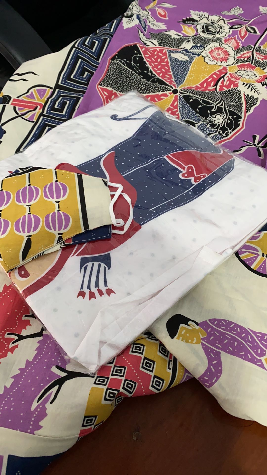 Dress Tunik Batik Muslimah Karakter Diajeng Gowes