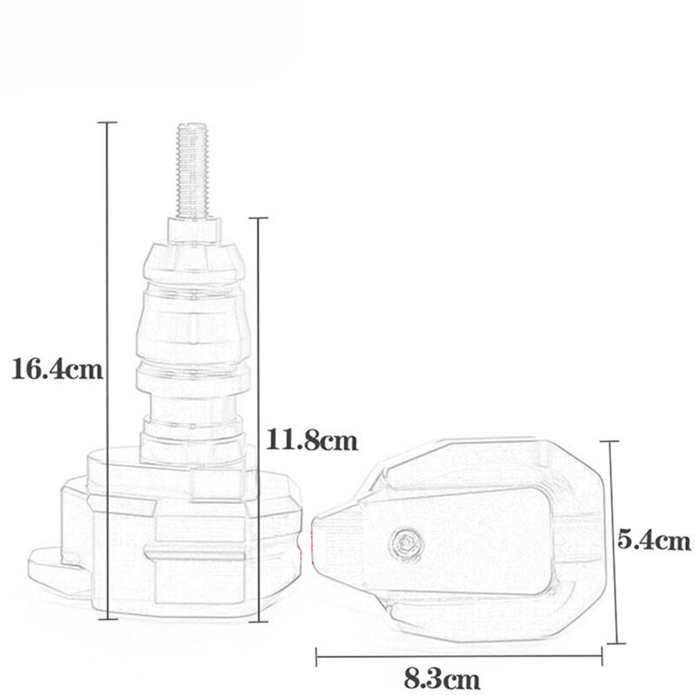 Preva Sepeda Motor Perlindungan Jatuh Frame CNC Anti Crash Pad Crash Slider Guard Aksesoris Motor Crash Pads