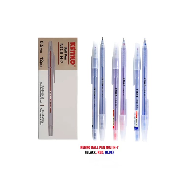 

PULPEN / GEL PEN KENKO BALL PEN NOJI N-7 0,5 MM