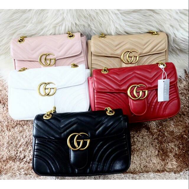 Gucci Marmont Metalasse Bag 1732