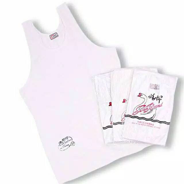 Kaos Dalam Pria Singlet Pria Kutang Cowok Swan Brand Kaos Dalam Pria Size 34-36-38-40-42