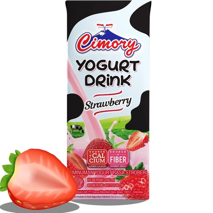 

CIMORY UHT YOGURT DRINK STRAWBERRY 200ML