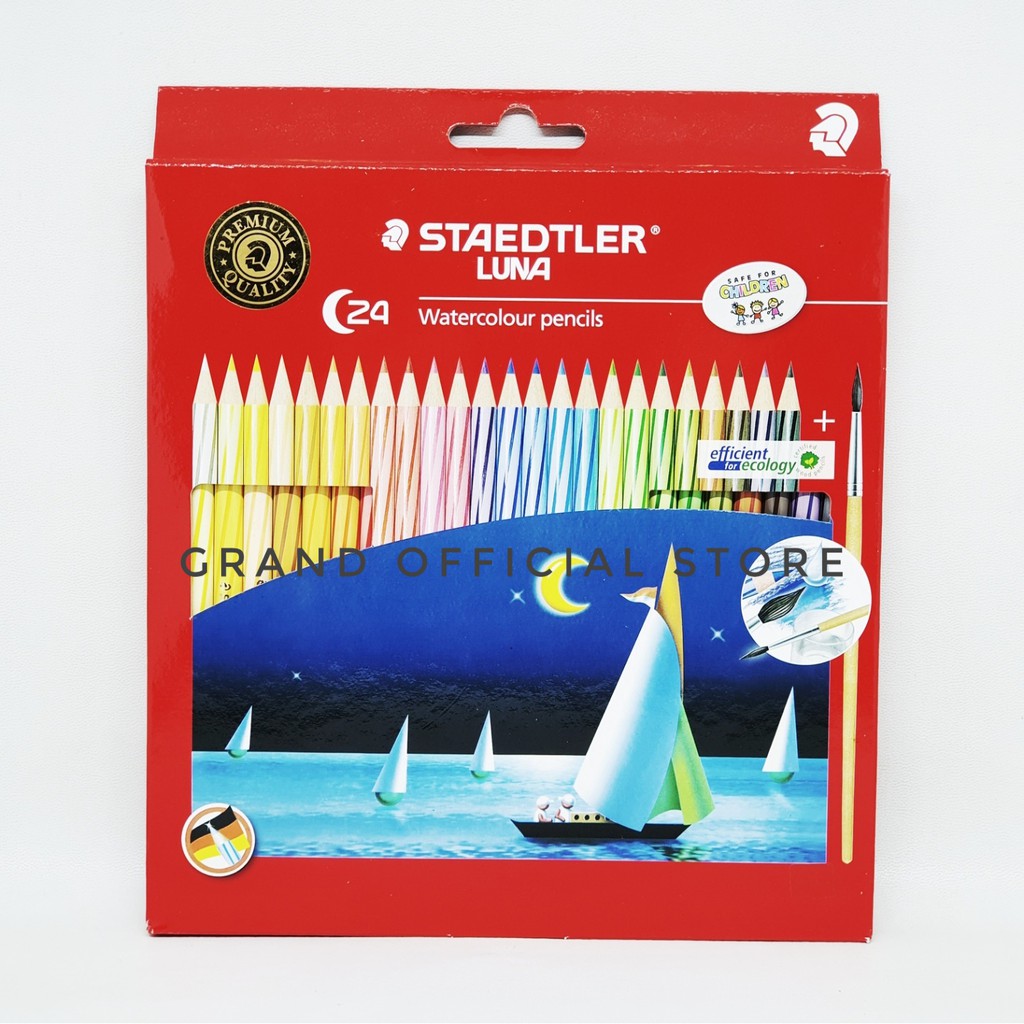 

[GRAND] COLOR PENCIL / PENSIL WARNA LUNA 24 WARNA PANJANG