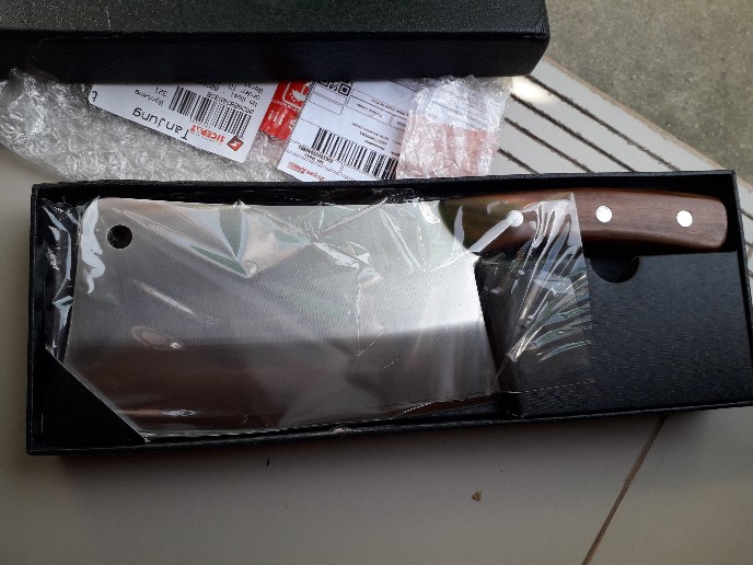 Pisau Golok Daging / Chopper Knife Stainless Steel Seki-japan Hy732002