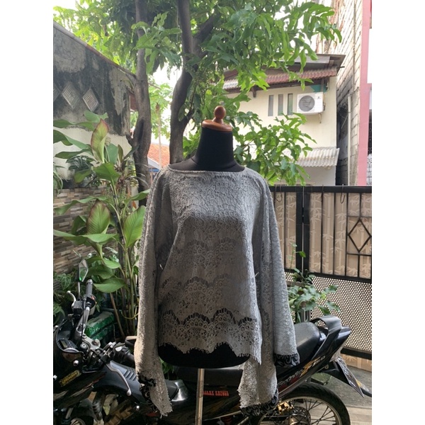 SEWA - Set kebaya Abu Kalong (rok lilit)