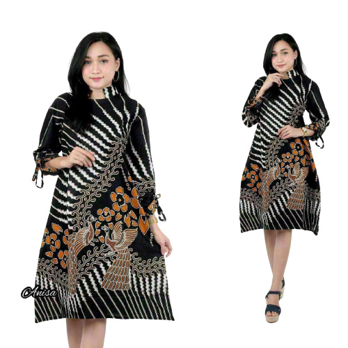 EMHABATIK | Tunik Batik Wanita Jumbo Batik Seragam Grosir batik dianputri-TUNIK JAPANESE