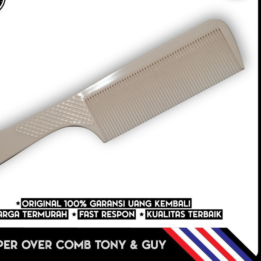 Sisir Over Comb / Sisir Clipper / Sisir Kliper / Sisir lebar - Putih