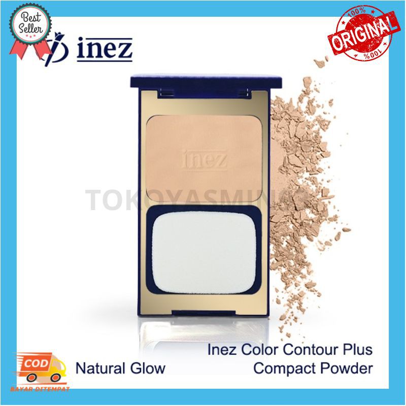 Inez Color Contour Plus Compact Powder (New case) Murah