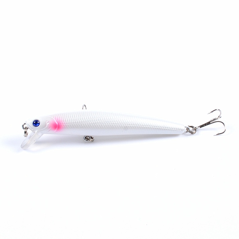 Umpan Pancing Bentuk Ikan Kecil 9.6cm / 9.8g Untuk Ikan Bass / Trout / Salmon / Air Tawar / Asin