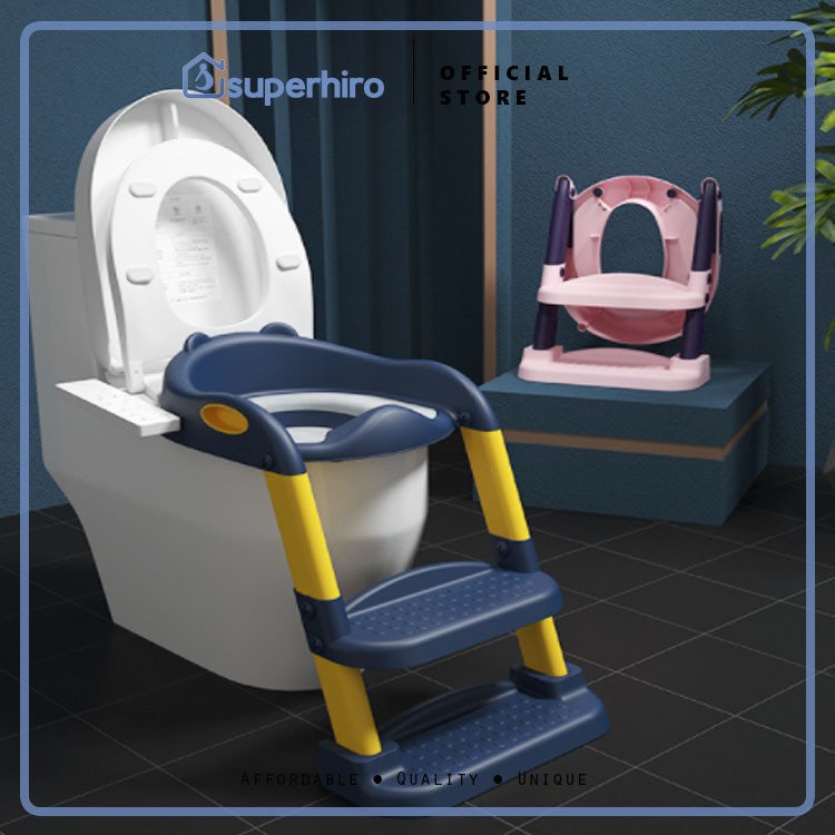 Baby Potty Chair Seat Toilet Training Pispot Anak Bayi Ladder Kids