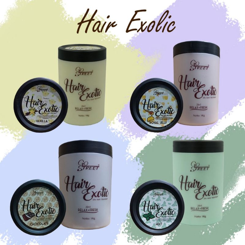 Go Street Hair Exotic Creambath 1000ml