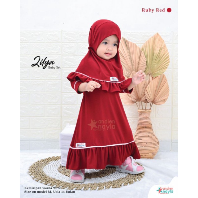 Gamis Bayi Baby Set Zylia By Andien Nayla Mouza