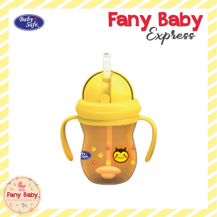 BABY SAFE TRAINING CUP WITH STRAW / 270ML ( P12SK019)