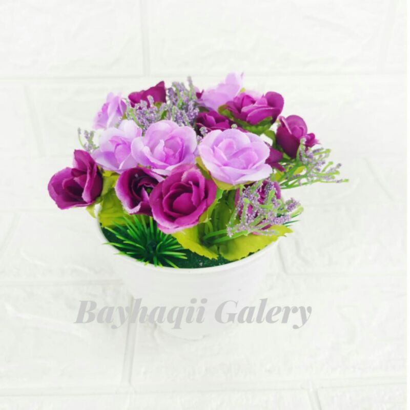 RANGKAIAN BUNGA HIAS D10 MURAH || BUNGA ARTIFICIAL || BUNGA HIAS PLASTIK MURAH-1