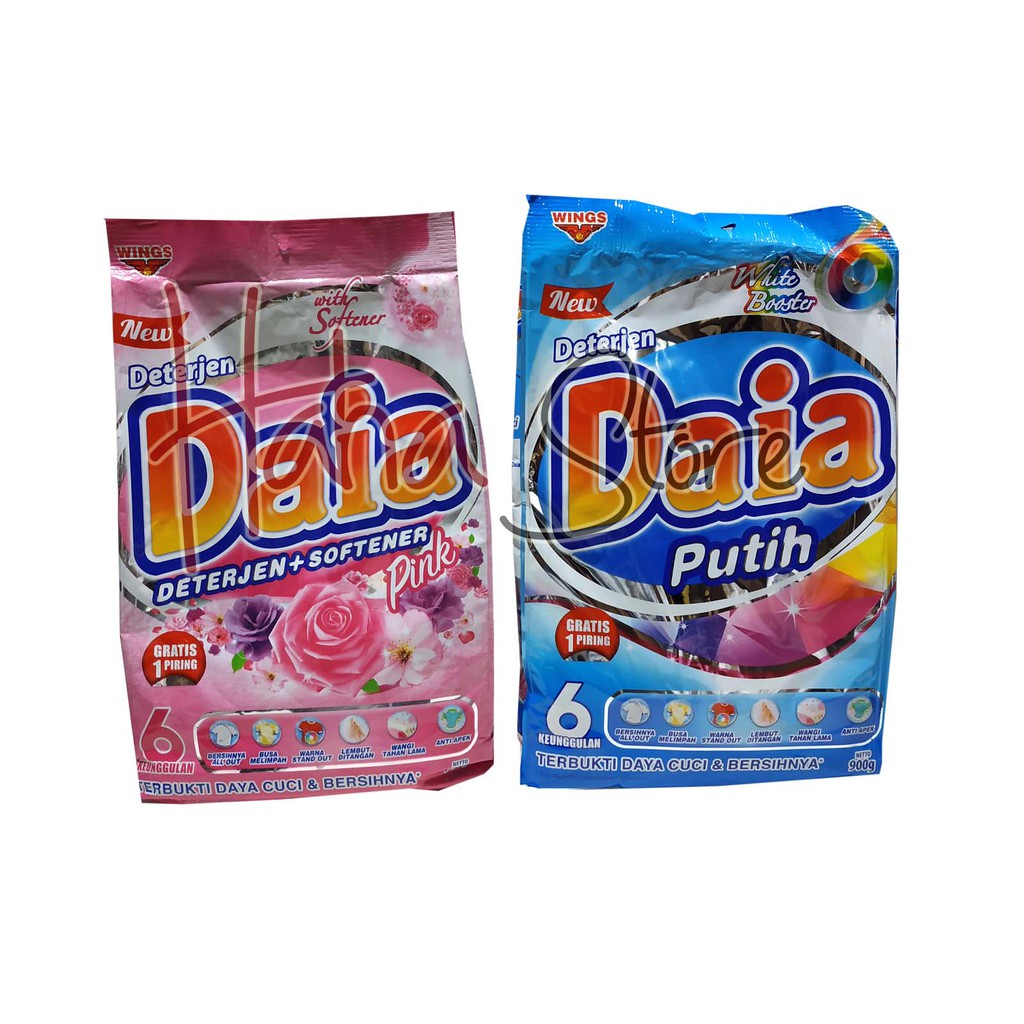 

Daia Detergent Bubuk 900 gr