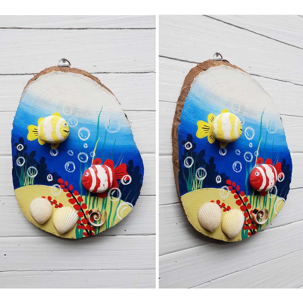 GANTUNGAN DINDING - HIASAN UNIK HANDMADE-KYB-19