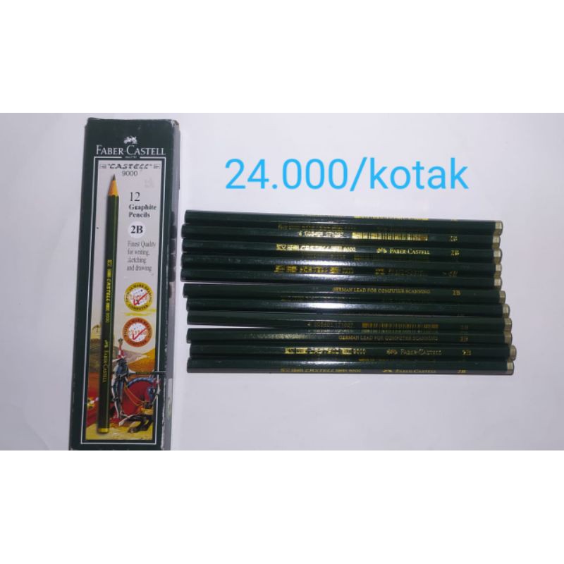 

Pensil Kayu Faber Castell kotak