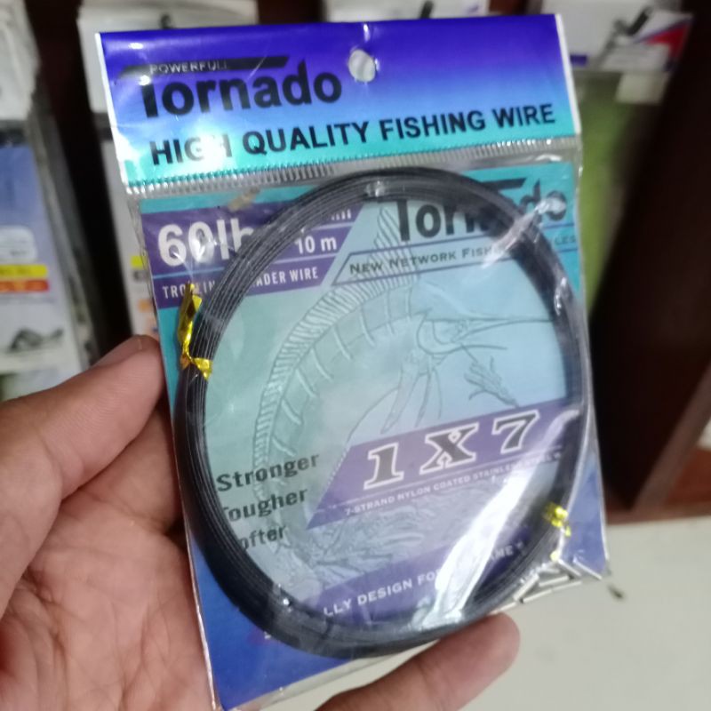 Aksesroris Pancing - Sling / Senar Kawat Neklin Powerful Tornado