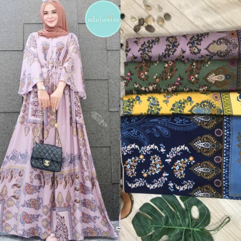 NANISA DRESS BAWAH BANGET KLOK MURAH || RESLETING DEPAN (BUSUI) || STANDAR LD 110CM