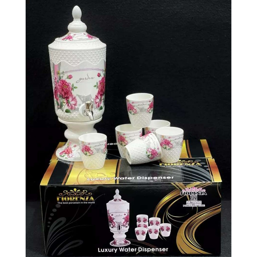 Dispenser Fiorenza Set Gelas Cup AK728