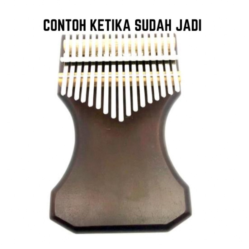 Body Kalimba 17 Keys Kalimba Sastra DIY Kalimba