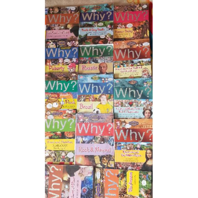 BUKU WHY COMIC  PENGETAHUAN ANAK