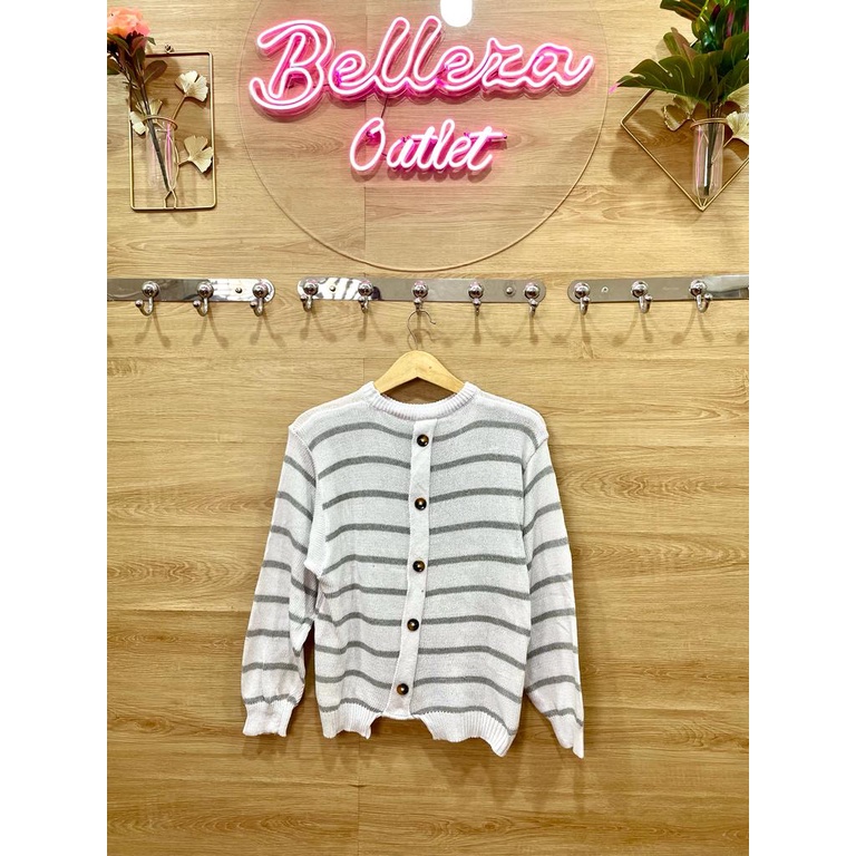 Belleza outlet baju rajut Cardigan rajut atasan wanita Shabira knite Cardy