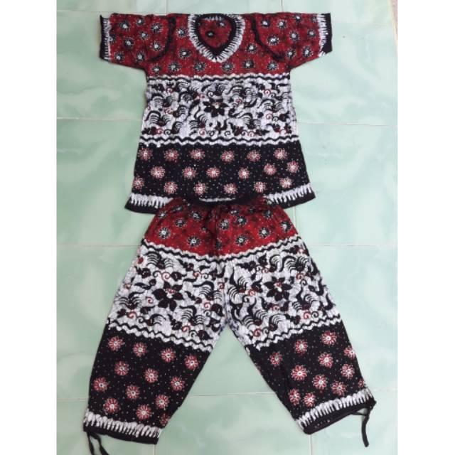 Baby doll dewasa batik tulis asli khas Tuban