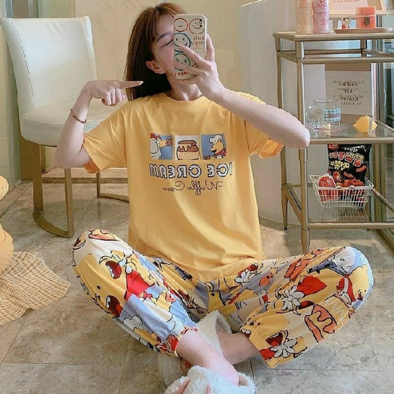 skyroom🟢 piyama dewasa/ piyama joger/ piyama import dewasa /piyama joger dewasa/ piyama cp joger