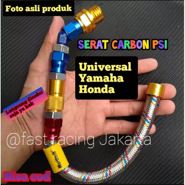 Tutup Oli Mesin Matic Selang Double Honda &amp; Yamaha - Universal Matic dan bebek