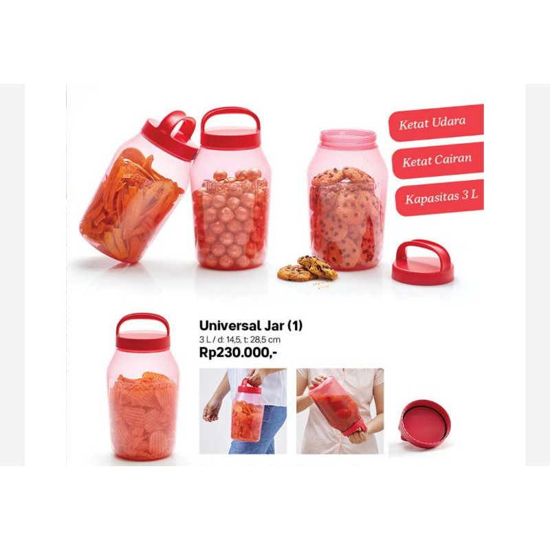 universal jar merah 1pcs