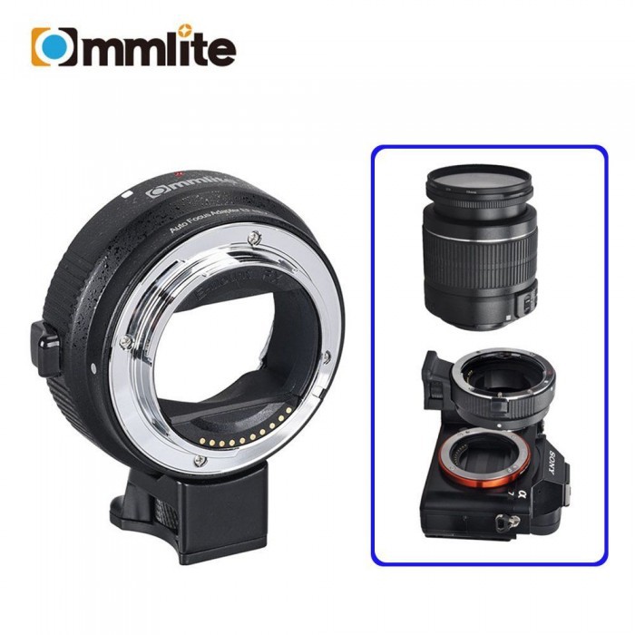 Commlite Mount Adapter Cm Ef Nex Canon Ef Ef S To Sony E Mount Shopee Indonesia