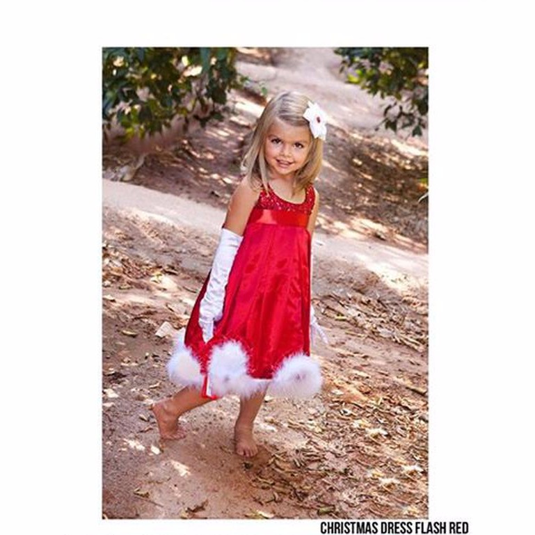 Chritmas Dress Flash Red