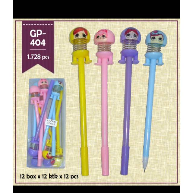 

Pen per karakter terbur Lol isi 12 pcs