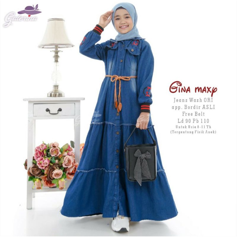 Gina maxy jeans anak
