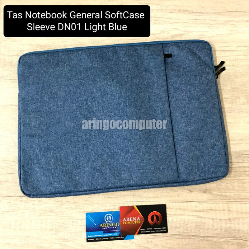 Tas Notebook General SoftCase Sleeve DN01 Light Blue