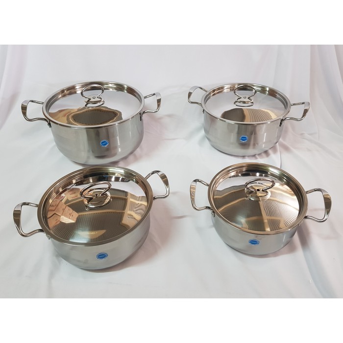 Panci Cookware Set Stainless Omizu