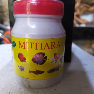 Makanan pakan Ikan MUTIARA TROPICAL 100gr Pelet Ikan Cupang kecil Gupy