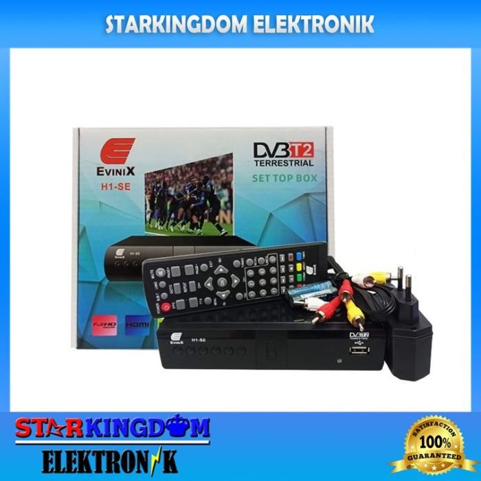 Evinix H1-Se Dvb-T2 Dvbt2 Stb Set Top Box Tv Digital Uhf Free Channel