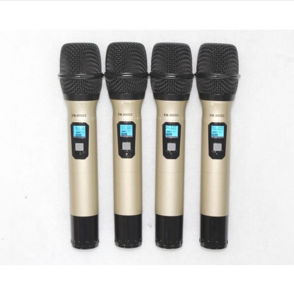 G581 MIC WIRELESS TANGAN 4 CHANNEL UHF DIGITAL LCD DUAL 4CH MIK WIRELES MIKROPON SOUND BEST DISPLAY KARAOKE VOKAL ARTIS PROFESIONAL PRO SOUND BEST SISTEM AUDIO PANGGUNG LEGENDARY DYNAMIC PENGERAS SUARA HIFI SENSITIF MC PIDATO SEMINAR COCOK UNTUK SEMUA