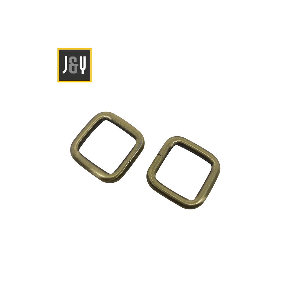 RING KOTAK TAS 1.5 CM TEBAL WARNA ANTIC GOLD POLES