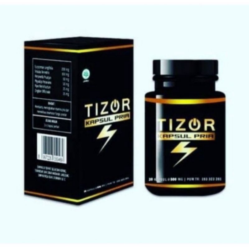 TIZOR KAPSUL OBAT STAMINA PRIA ASLI 100% ORIGINAL