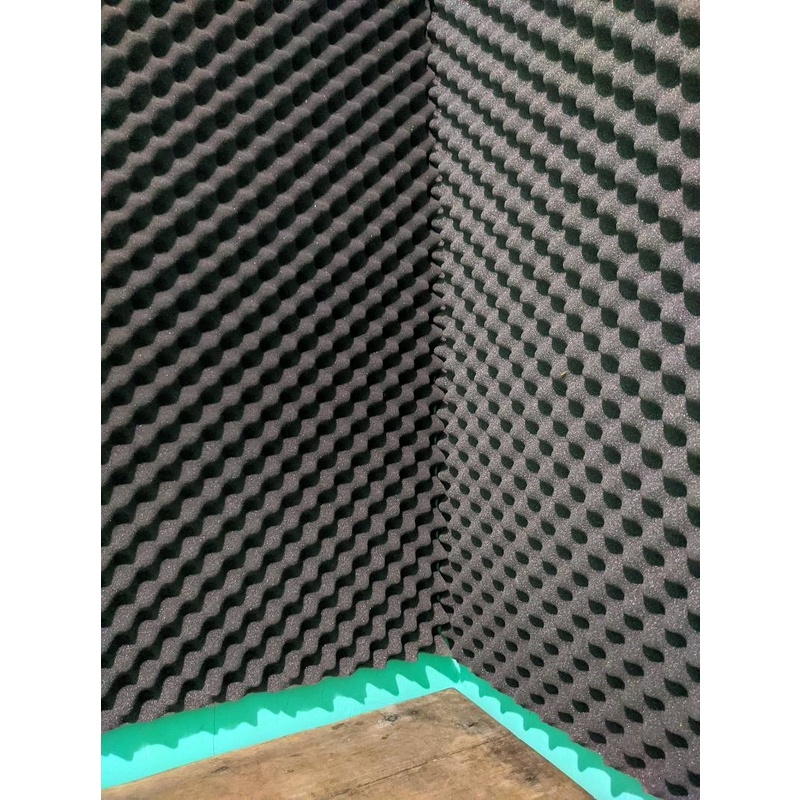 Busa Peredam Suara Telur - Acoustik Foam Soundproof - Egg Foam 200x100cm