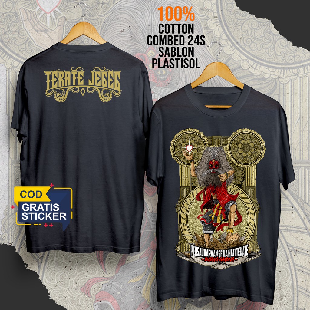 Terate Warrior Kaos Psht Terate Terbaru Bujang Ganong