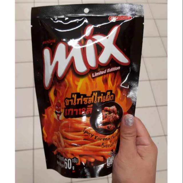 Jual MIX BISCUIT STICK SPICY KOREAN CHICKEN FLAVOUR / BISKUIT Thailand