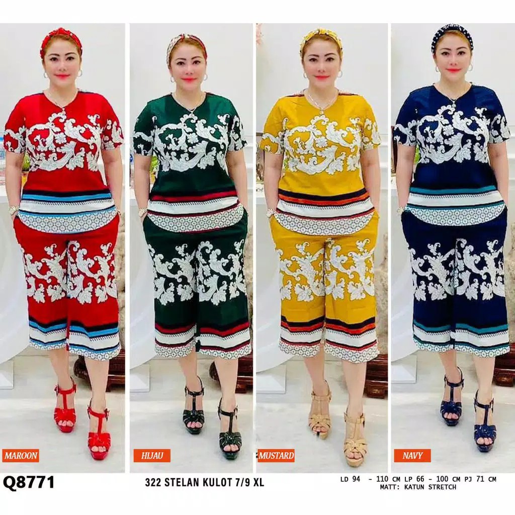 322  Stelan Kulot 7/9 Xl Q8771