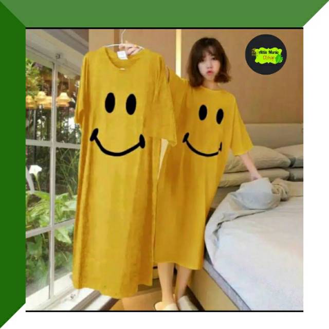 DRESS JUMBO TREND 2020 - BAJU SANTAI KAOS KATUN - BAJU TIDUR POLOS