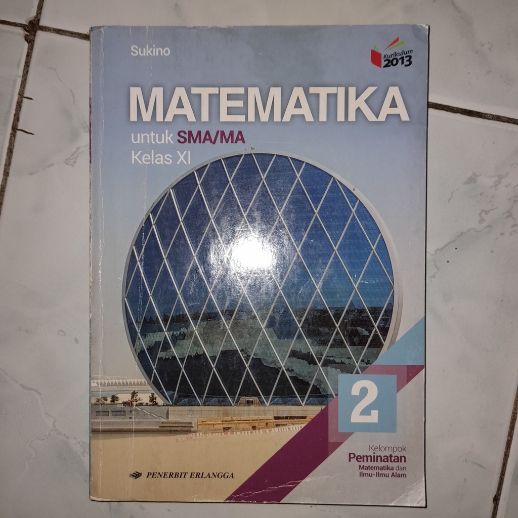 Jual PRELOVED /PERNAH DI PAKAI BUKU ERLANGGA PAKET MATEMATIKA MINAT ...