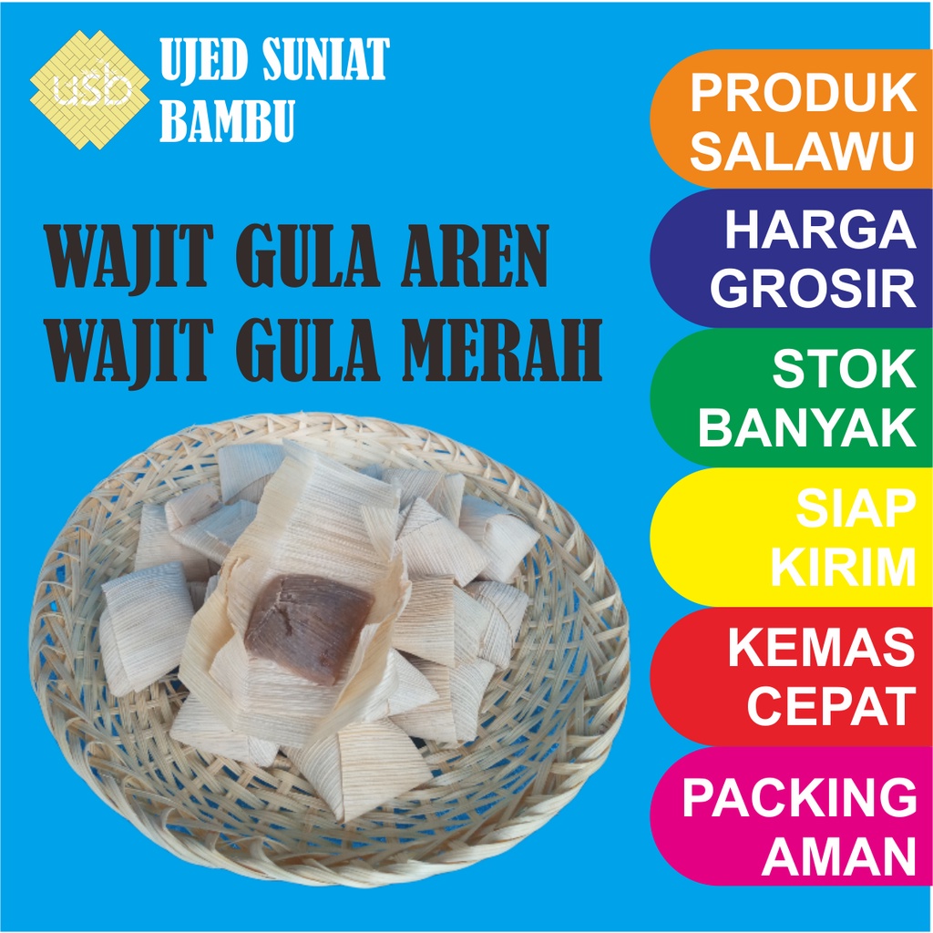 

Wajit Gula Aren atau Wajit Gula Merah