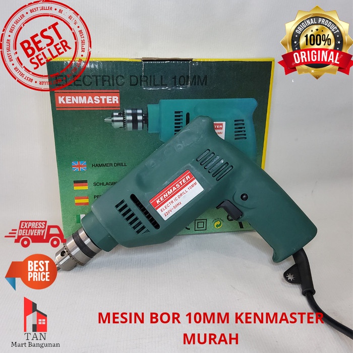 Mesin Bor Tangan KENMASTER Listrik Murah Grosir